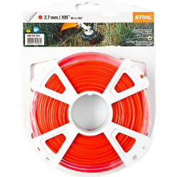 Леска для триммера Stihl 2.7мм пятиугольник 80м (9303343)