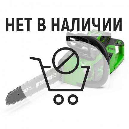 Аккумуляторная цепная пила Greenworks GD40CS18