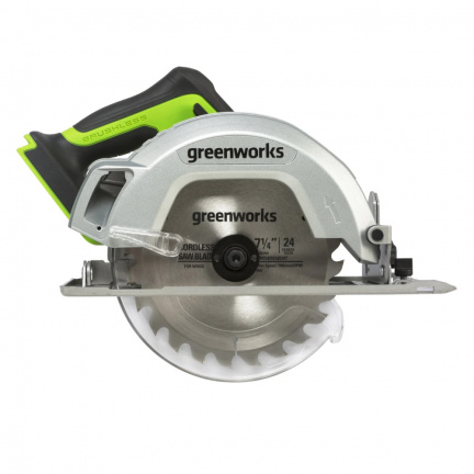 Пила дисковая аккумуляторная Greenworks GD24CS (без акк, без з/у)