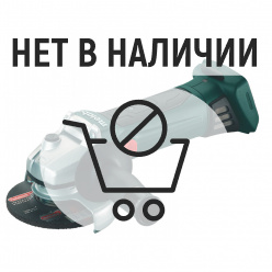 Машина шлифовальная угловая аккумуляторная Metabo W 18 LTX 125 (без акк, без з/у)