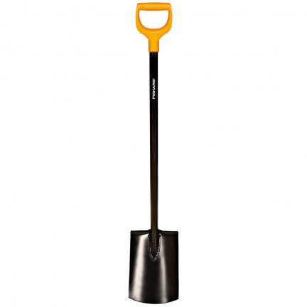 Лопата Fiskars Solid с закругленным лезвием 1026683