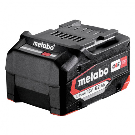 Аккумулятор Metabo LI-Power Extreme Li-Ion 18В 5.2Ач