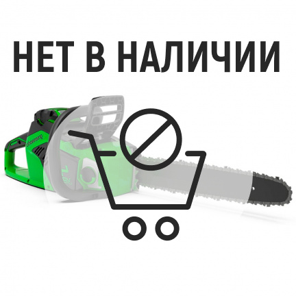 Аккумуляторная цепная пила Greenworks GD40CS18