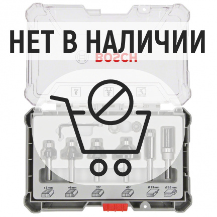 Набор фрез Bosch 6шт (468)