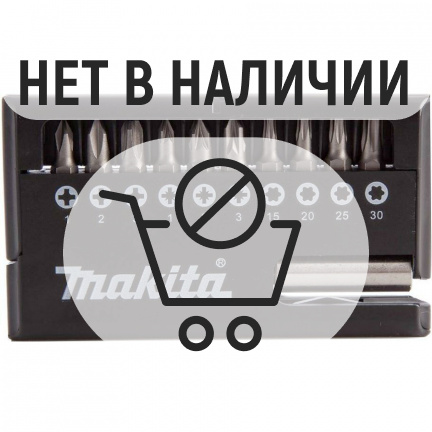 Сетевая дрель Makita DF0300 безударная + Набор бит 11шт D-30651