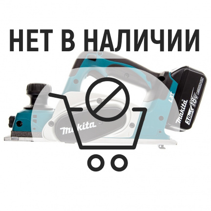 Аккумуляторный рубанок Makita DKP180RFE