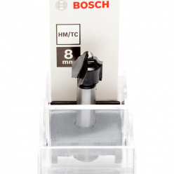 Фреза Bosch HM пазовая фасонная 2.4х13х8мм (398)