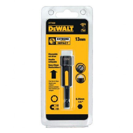 Головка DeWalt IMPACT DT7450 магнитная ударная 13мм